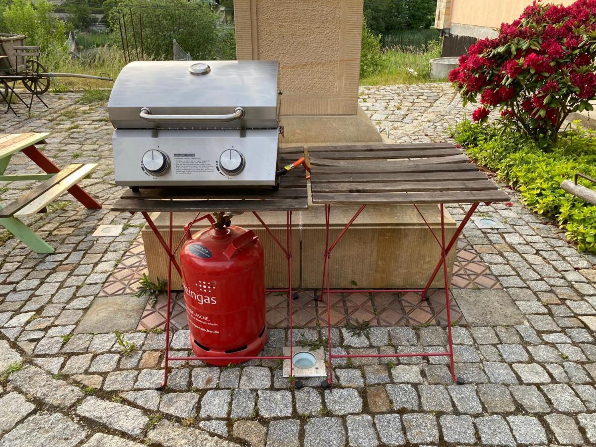 Fewo Turmzimmer Im Rittergut Leppersdorf Bei Dresden Esterno foto
